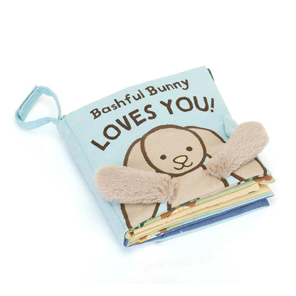 Jellycat Bashful Bunny Loves You Book - Aster & Ruby