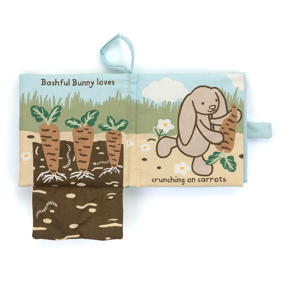 Jellycat Bashful Bunny Loves You Book - Aster & Ruby