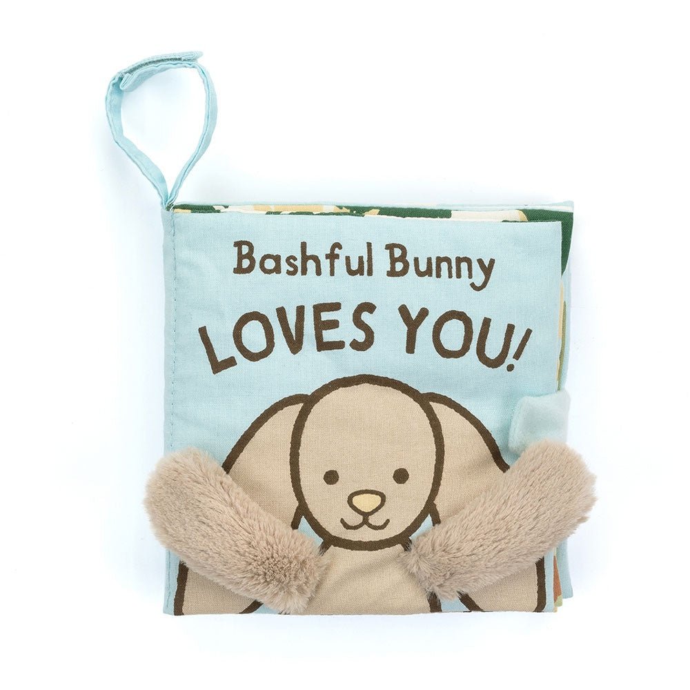 Jellycat Bashful Bunny Loves You Book - Aster & Ruby