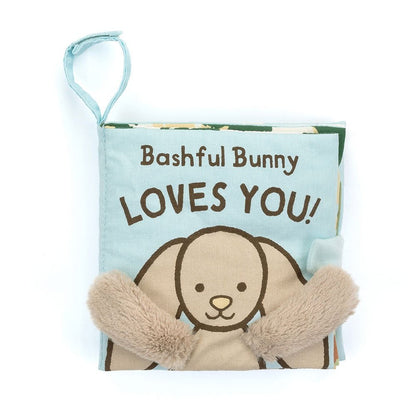 Jellycat Bashful Bunny Loves You Book - Aster & Ruby