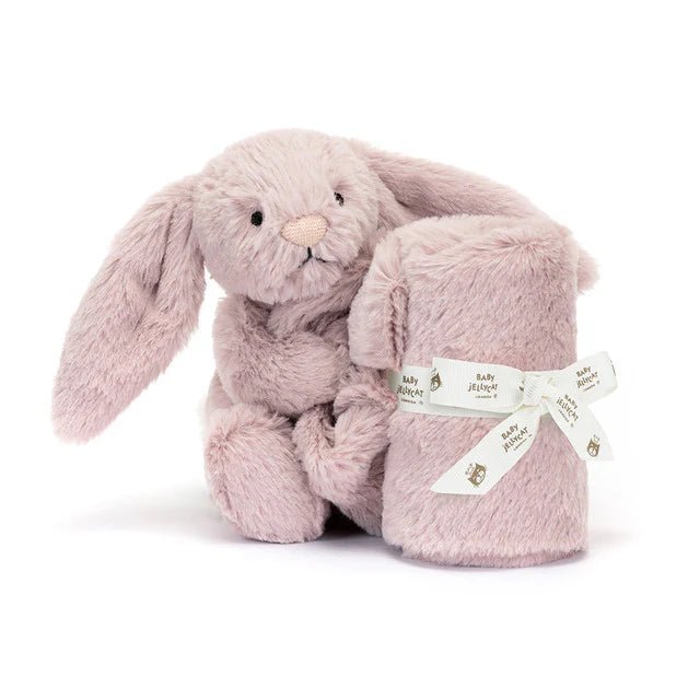 Jellycat Bashful Luxe Bunny Rosa Soother - Aster & Ruby