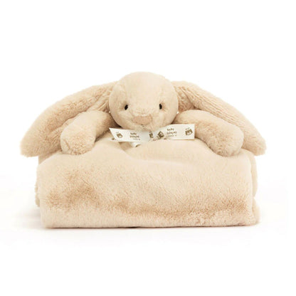 Jellycat Bashful Luxe Bunny Willow Blankie - Aster & Ruby