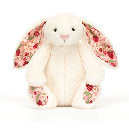 Jellycat Blossom Cream Bunny 'Berry' - Aster & Ruby