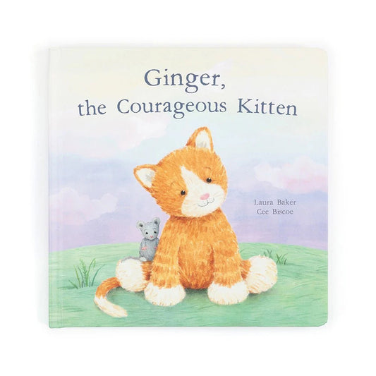 Jellycat Ginger, the Courageous Kitten - Aster & Ruby