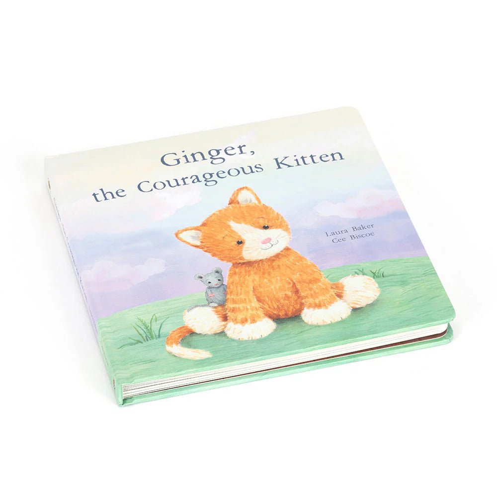 Jellycat Ginger, the Courageous Kitten - Aster & Ruby