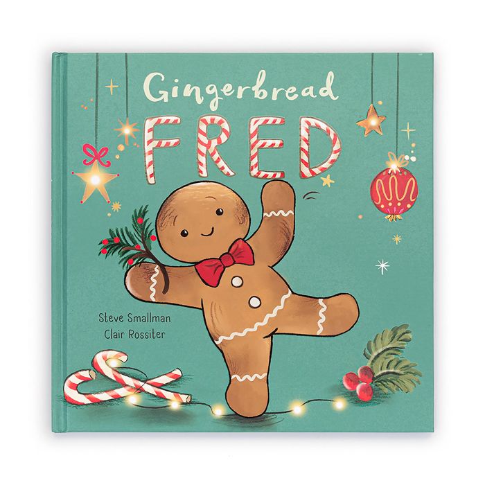 Jellycat Gingerbread Fred Book - Aster & Ruby