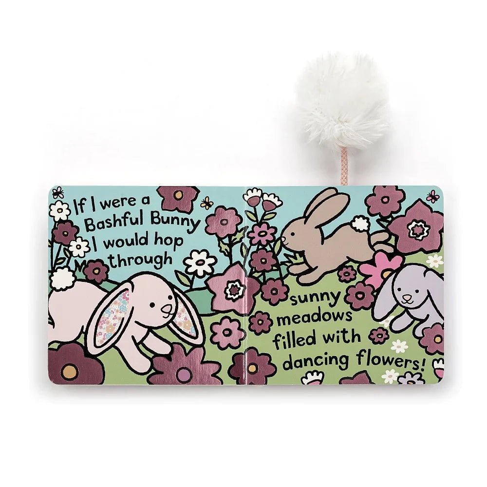 Jellycat If I Was A Blossom Bunny Book - Aster & Ruby