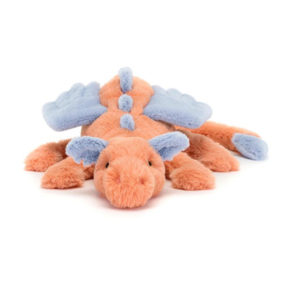 Jellycat Snow Dragon - Persimmon - Aster & Ruby