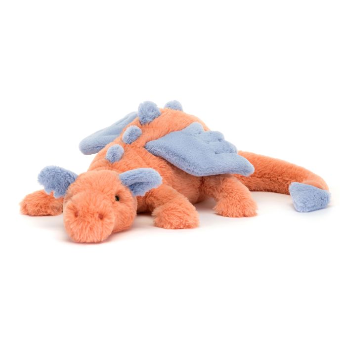 Jellycat Snow Dragon - Persimmon - Aster & Ruby