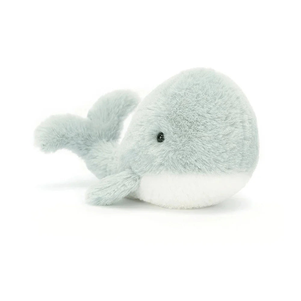 Jellycat Wavelly Whale Grey - Aster & Ruby