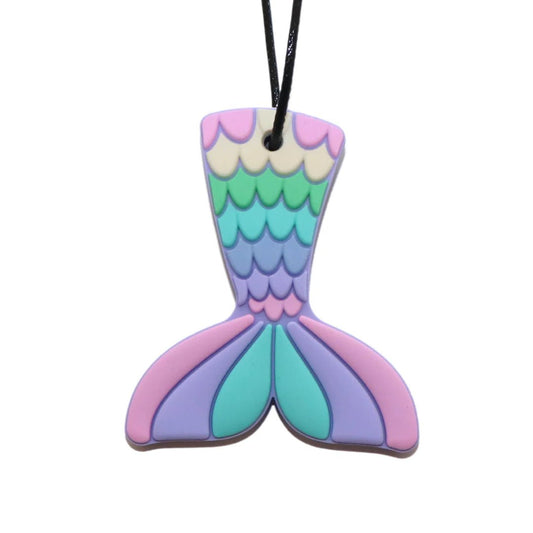 Jellystone Mermaid Tail Pendant - Pastel - Aster & Ruby