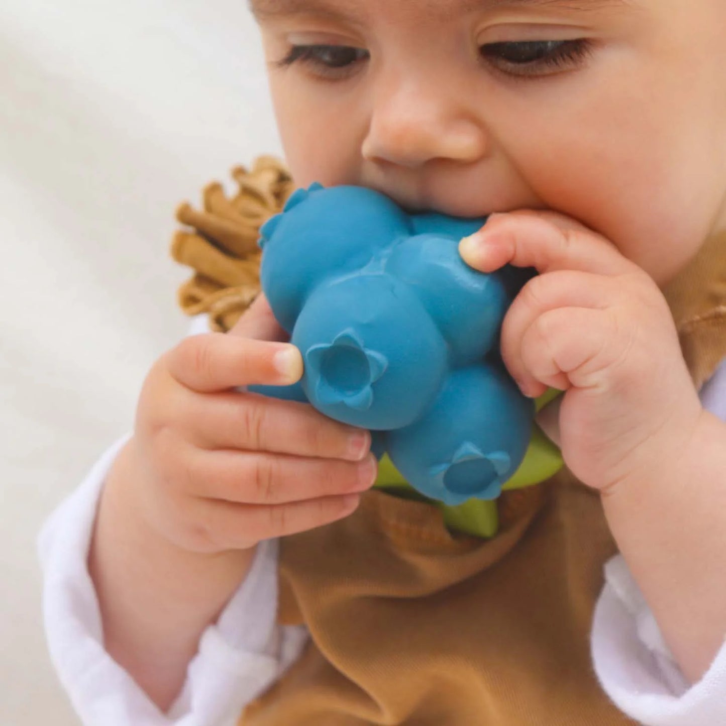 Oli & Carol Baby Teether - Jerry the Blueberry