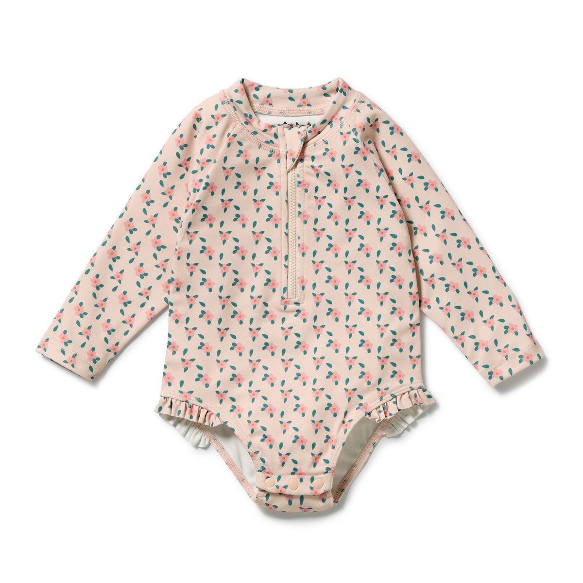 Little Blossom Long Sleeved Swimsuit