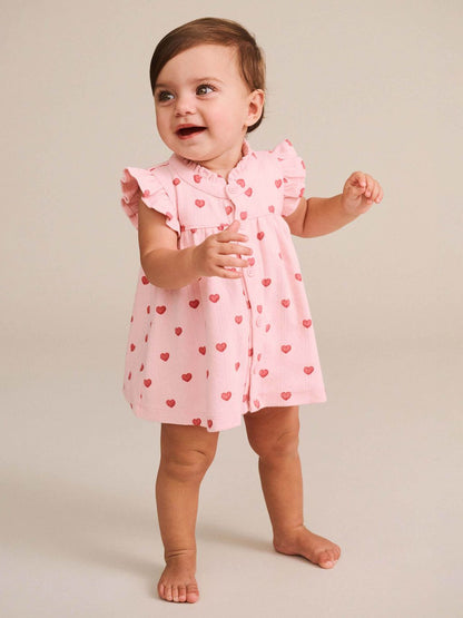 I Heart You Pointelle 2 Piece Set