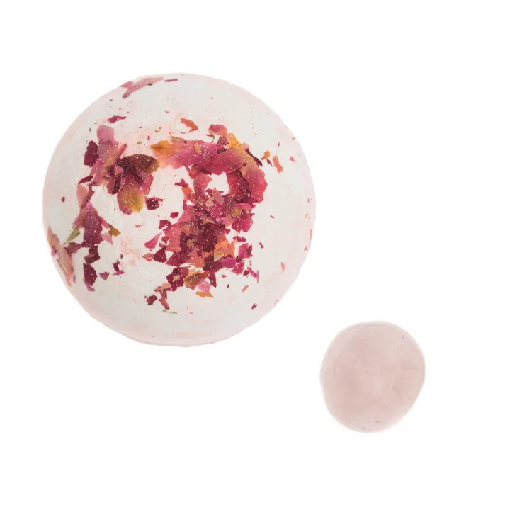 Laced With Kindness Bath Bomb Surprise Crystal-Aster & Ruby