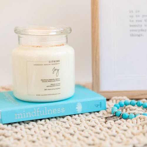 Laced With Kindness Candle - Joy - Aster & Ruby