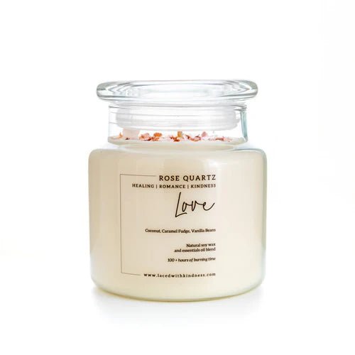 Laced With Kindness Candle - Love - Aster & Ruby