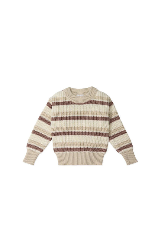 Leon Jumper - Jacapo Stripe - Aster & Ruby