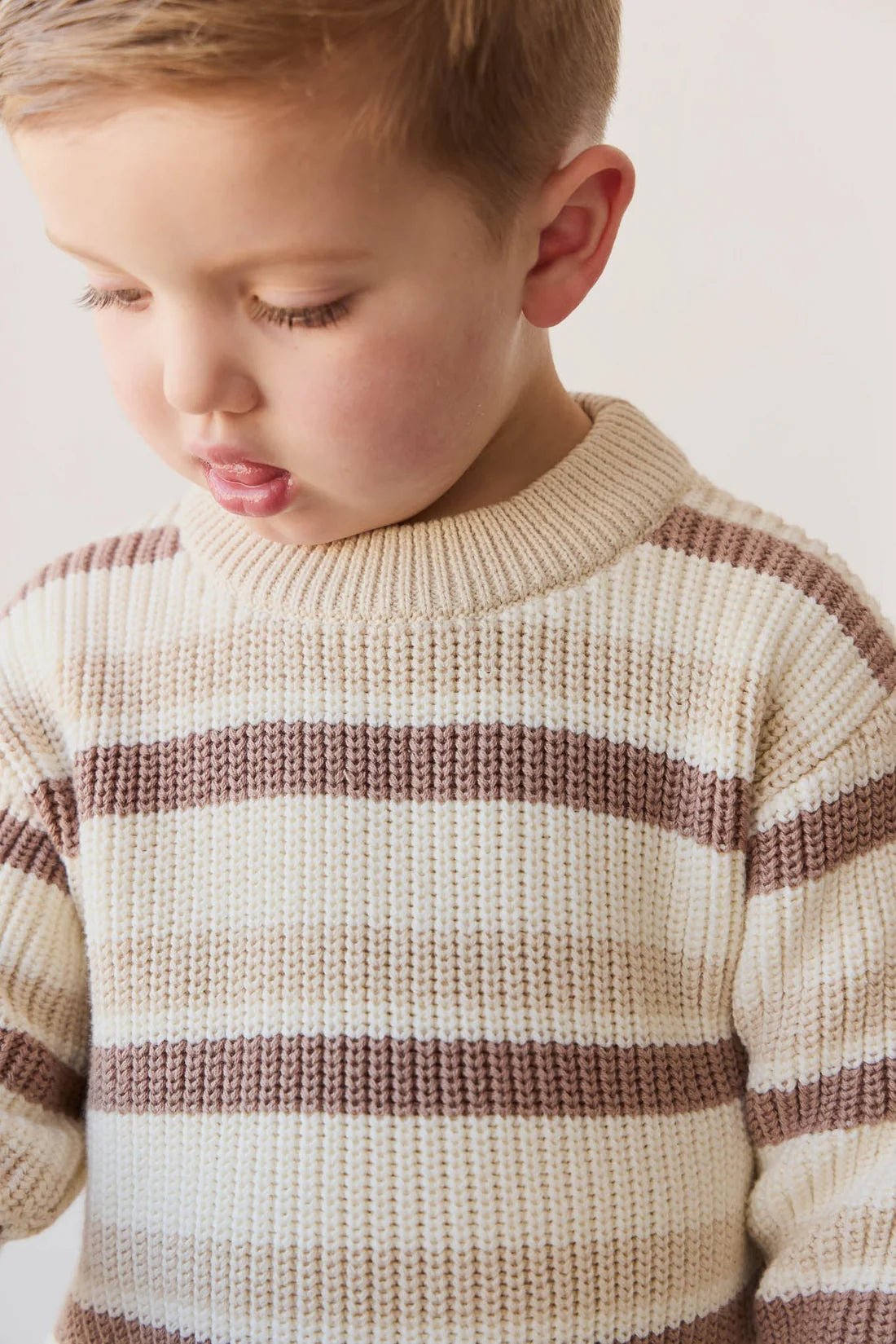 Leon Jumper - Jacapo Stripe - Aster & Ruby