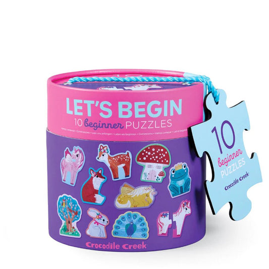 Let's Begin Puzzle 2 pc Unicorn - Aster & Ruby