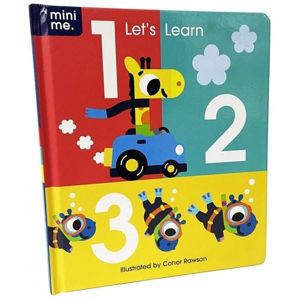 Let's Learn 123 Board Book-Aster & Ruby