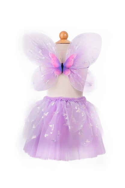 Lilac Flutter Butterfly Skirt & Wings – Aster & Ruby