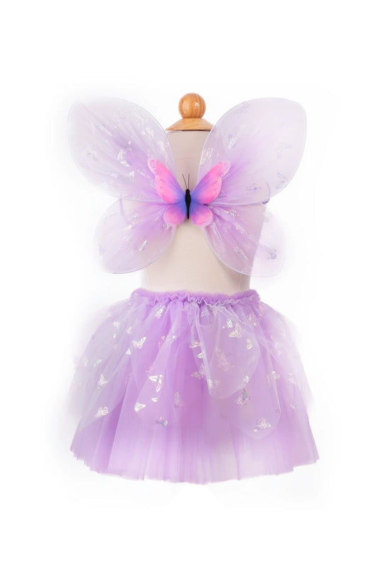 Lilac Flutter Butterfly Skirt & Wings – Aster & Ruby