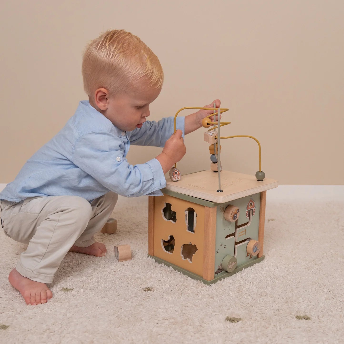 Little Farm Activity Cube - Aster & Ruby