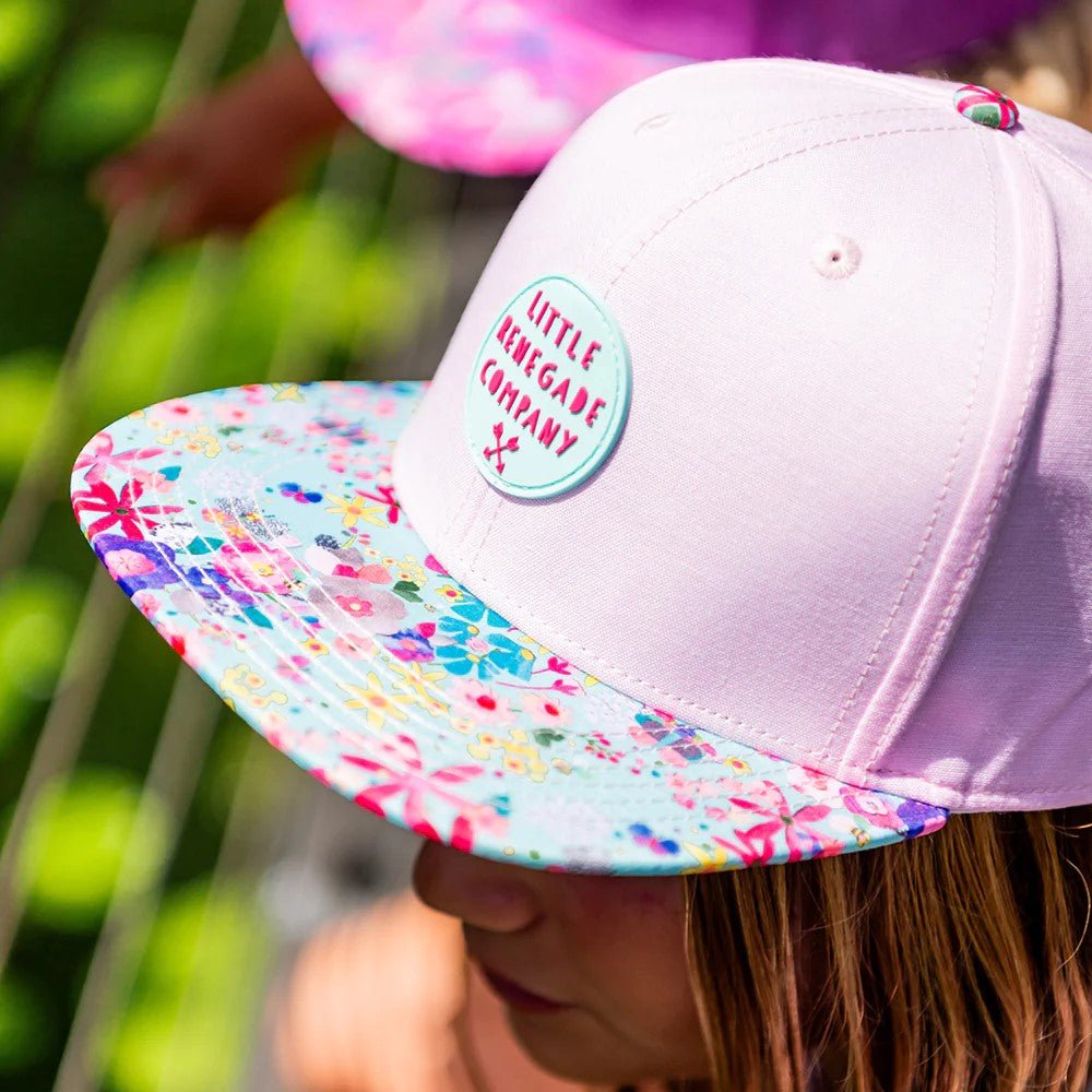 Little Renegade Magic Garden Snapback Cap-Aster & Ruby