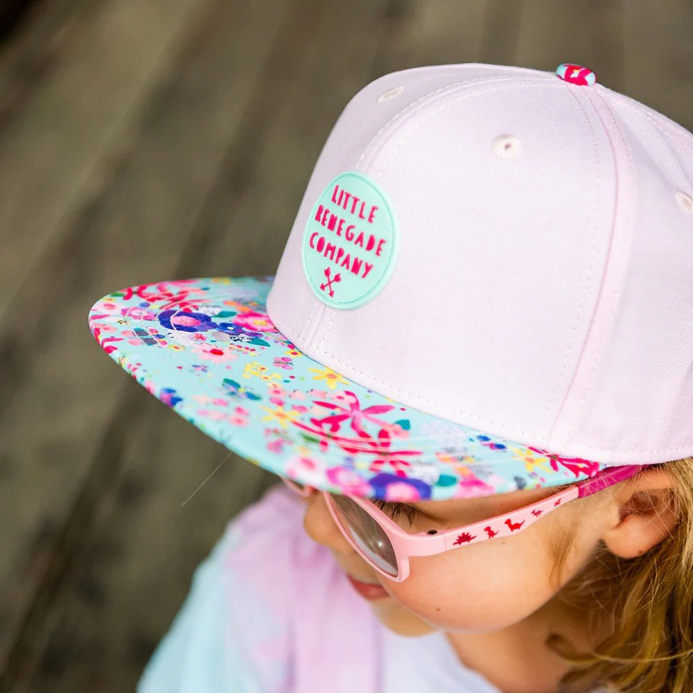 Little Renegade Magic Garden Snapback Cap-Aster & Ruby