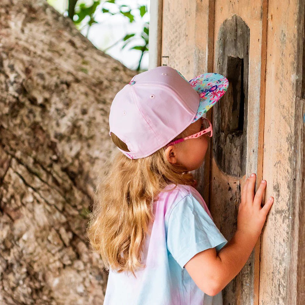 Little Renegade Magic Garden Snapback Cap-Aster & Ruby