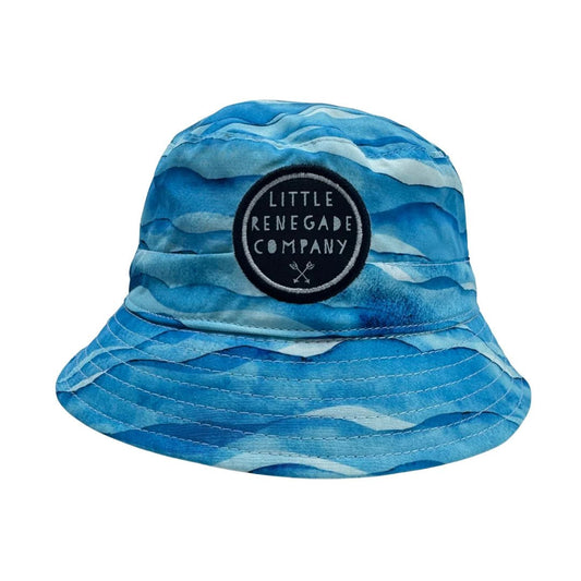 Little Renegade Reversible Bucket Hat - Pacific - Aster & Ruby