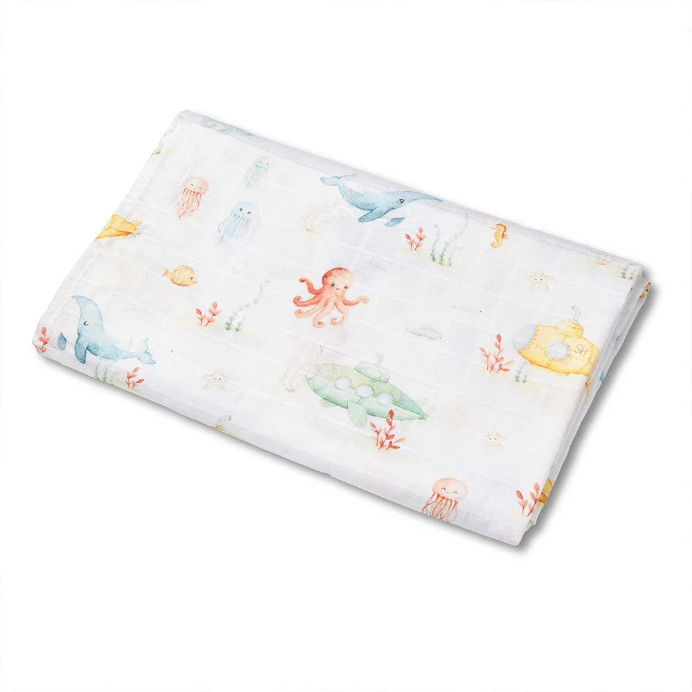 Little Subs Organic Muslin Wrap