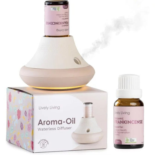 Lively Living Aroma Oil Waterless Diffuser - Aster & Ruby