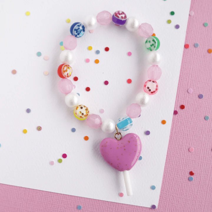 Lollipop Heart Bracelet-Aster & Ruby