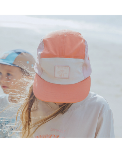 Lucky Cap Coral Colourblock - Aster & Ruby