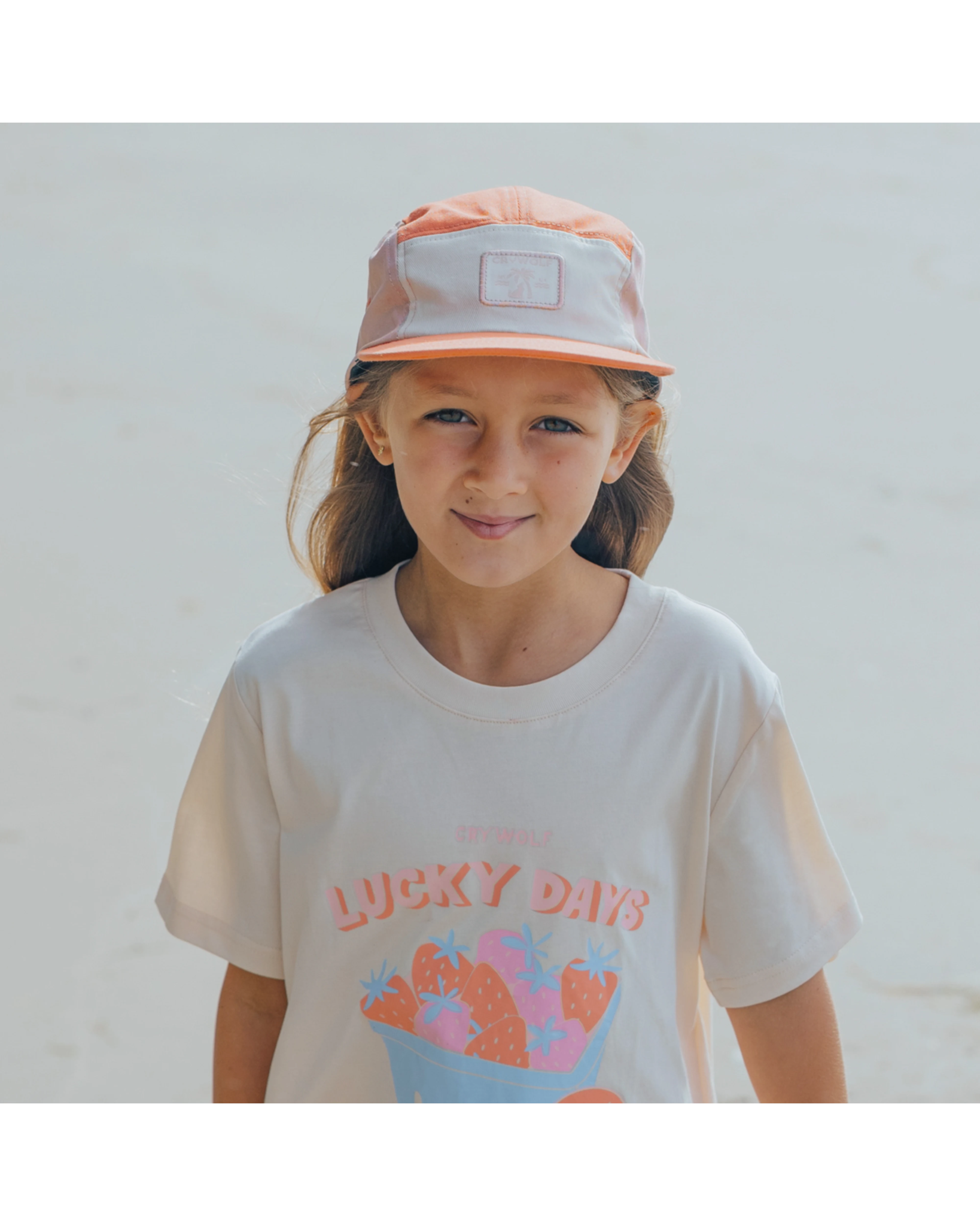 Lucky Cap Coral Colourblock - Aster & Ruby