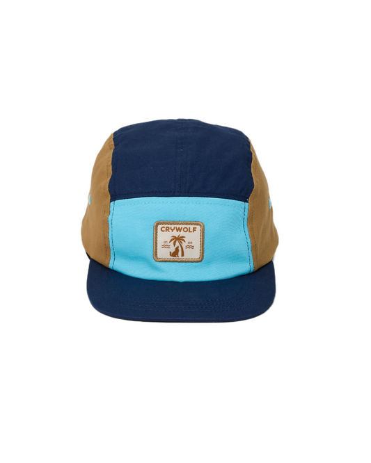 Lucky Cap Navy Colourblock - Aster & Ruby