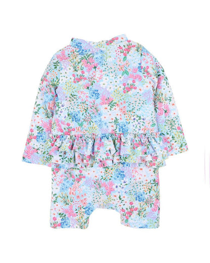 Lula Print LS Rash Suit - Aster & Ruby