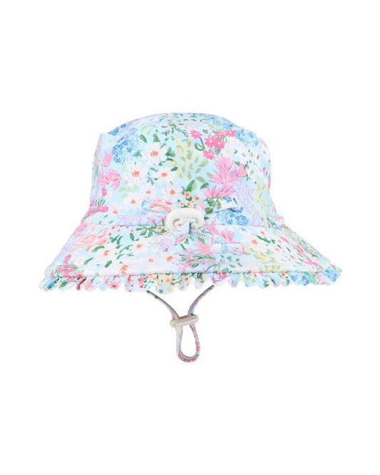 Lula Swim Hat With Quick Release Neck Tie - Aster & Ruby