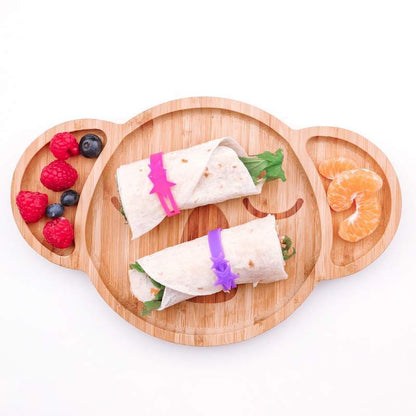 Lunch Punch Silicone Wrap Bands Pink-Aster & Ruby