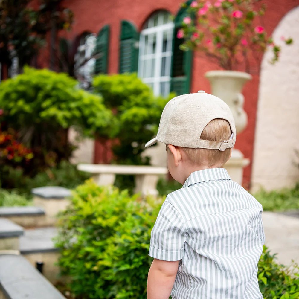 Luxe Linen Baseball Cap - Aster & Ruby