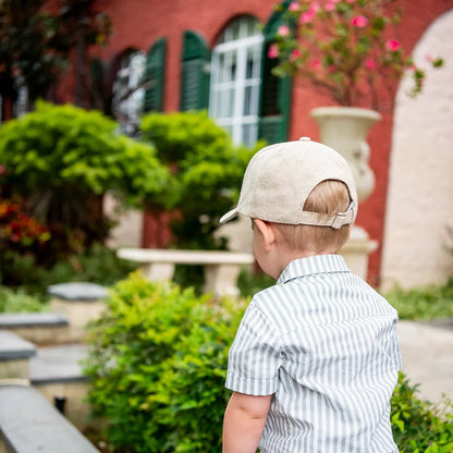 Luxe Linen Baseball Cap - Aster & Ruby