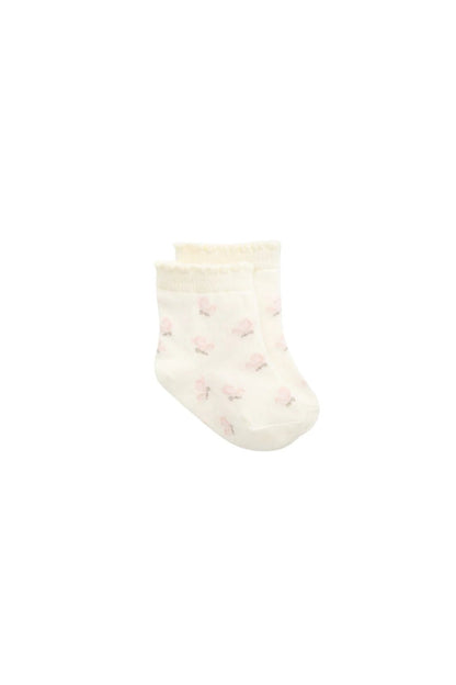Maya Jacquard Sock - Aster & Ruby