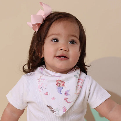 Mermaid Organic Dribble Bib
