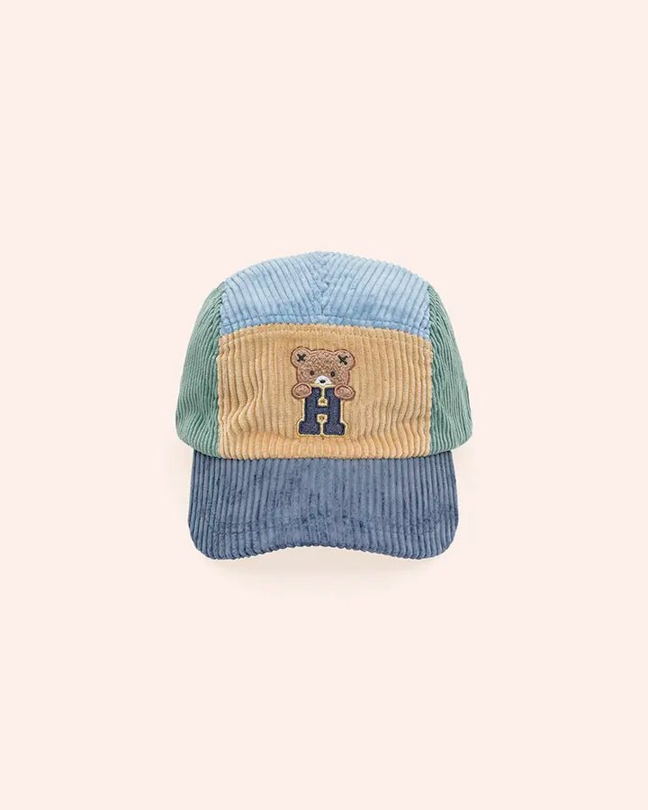 Midnight Colour Block Cord Cap - Aster & Ruby