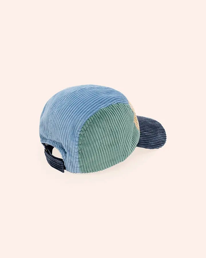 Midnight Colour Block Cord Cap - Aster & Ruby