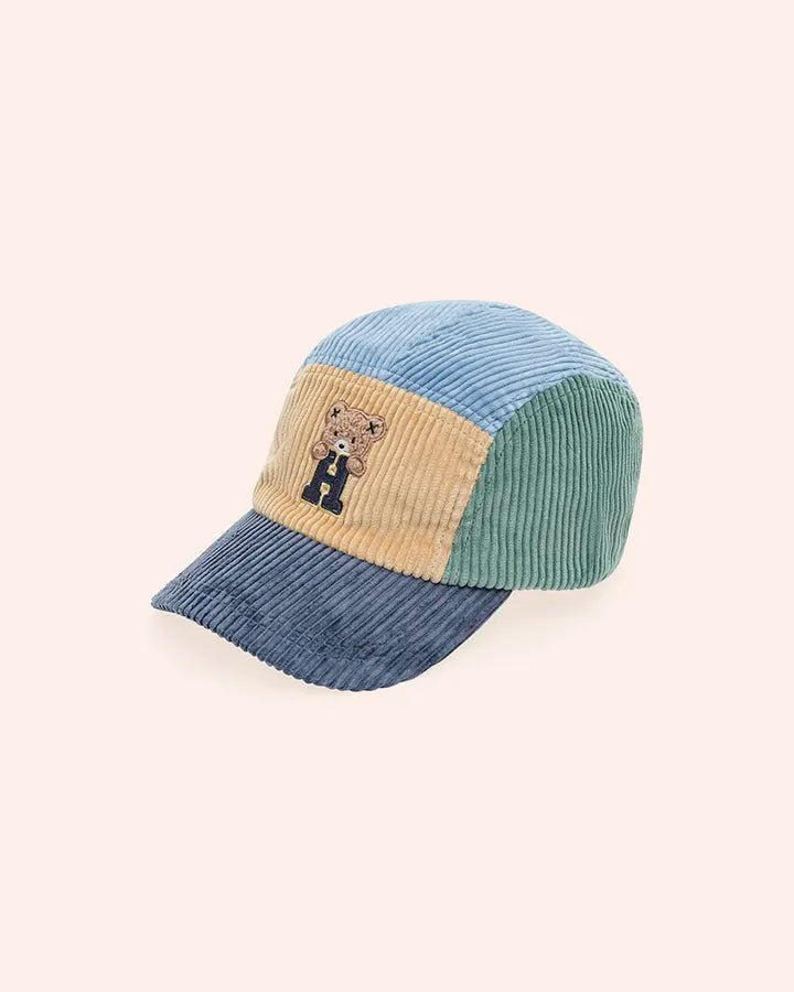 Midnight Colour Block Cord Cap - Aster & Ruby