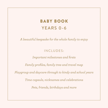 Mini Baby Book Lilac - Aster & Ruby