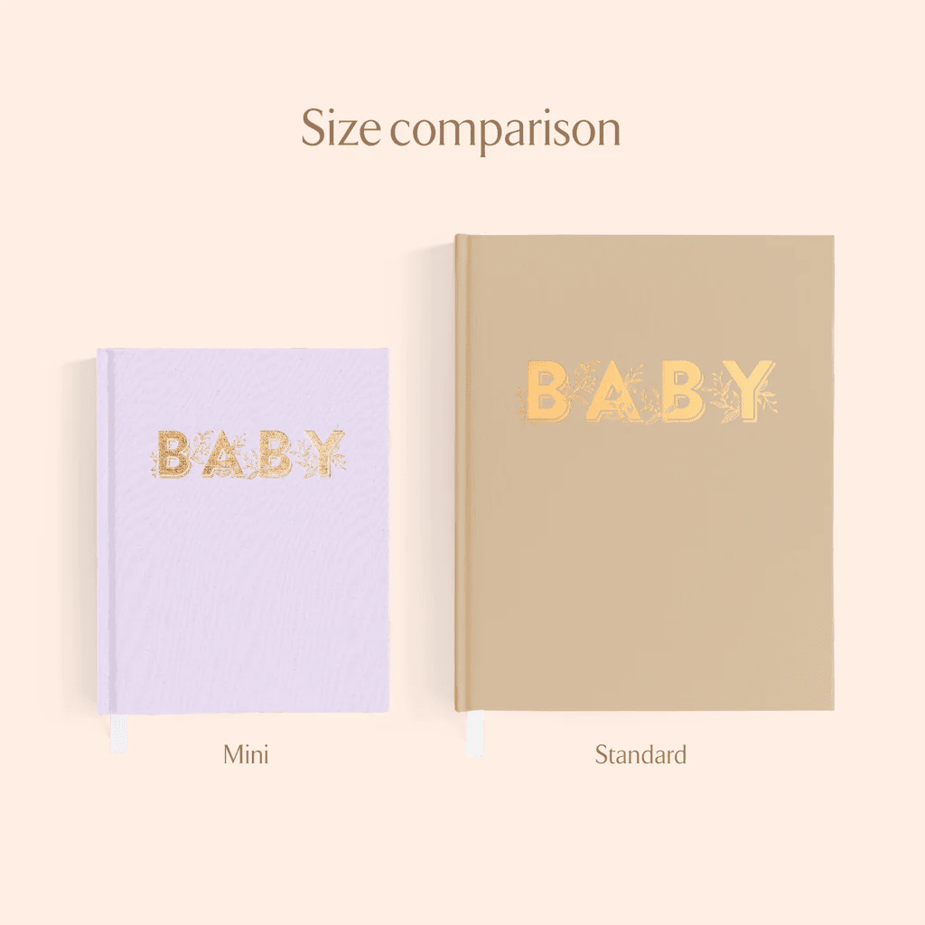 Mini Baby Book Lilac - Aster & Ruby